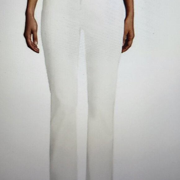 Jen7 Slim Bootcut Sculpting Jeans White Size 18 NWT - Picture 1 of 9